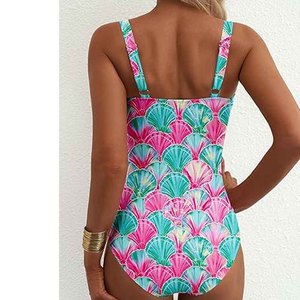 ชุดว่ายน้ำวันพีซผู้หญิงแบบสั่งทำพิเศษ ทรงดันทรง โมโนกินี เซ็กซี่ กระชับรูปร่าง ชุดชายหาด ชุดอาบน้ำ ชุดฤดูร้อน - Product Image 5