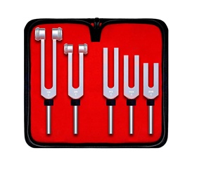5 Pcs <strong>Tuning</strong> <strong>Fork</strong> Set Aluminum Alloy <strong>Forks</strong> for Healing - Product Image 1