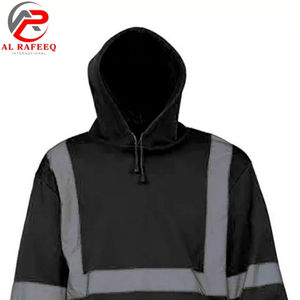 Sudadera de Seguridad de Alta Visibilidad Personalizada al Por Mayor, Sudadera Ligera Reflectante de Alta Visibilidad para Trabajadores Unisex - Product Image 2