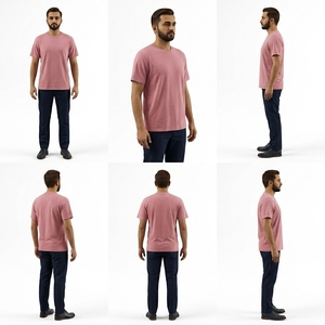 ProudMotion Stylish Everyday Half Sleeve T <b>Shirt</b> Premium Soft Fabric Casual Apparel - Product Image 4
