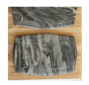 Planche à découper en marbre de qualité supérieure, durable, carrée, épaisseur 1,5 cm, résistante au lave-vaisselle, pour ustensiles de cuisine - Product Image 2