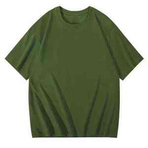 T-shirt Homme 2026 en Coton Biologique 100% Personnalisable avec Logo, Microfibre, Épaules Tombantes, Coupe Oversize, Lavage Acide, Vente en Gros - Product Image 6