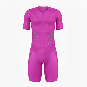Combinaison de cyclisme personnalisée de qualité supérieure pour hommes, coupe aérodynamique, maillot de route - Product Image 2