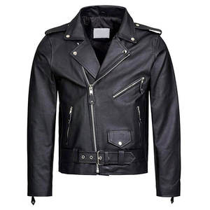 Chaqueta de Motociclismo de Cuero en Diferentes Diseños, Hecha en Pakistán, con el Mejor Material, Precio Razonable, Chaquetas de Motociclismo para Hombre - Product Image 1