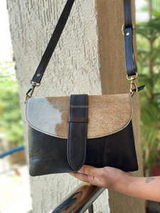 Nuevo bolso de cuero de piel de vaca occidental Real, bandolera, elegante, superventas, estilo único, bandolera para mujer - Product Image 3