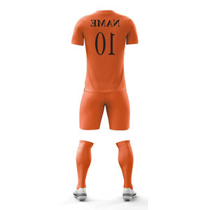 Custom Basketball Uniform For Adults Customized Name Numbers Multi Color Polyester/Nylon Stretchable Football Uniform Suit - Product Image 3
