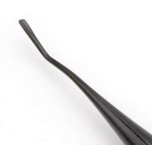 Proximator Small Distal 2.5mm, instrument d'extraction dentaire à extrémité unique, en acier inoxydable chirurgical, pour ligament parodontal, ligne noire - Product Image 2