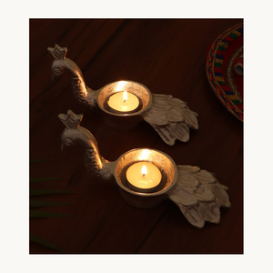 Porte-bougie en métal personnalisé élégant, design fantastique, support décoratif pour bougies, pour la décoration de la maison, utilisation comme centre de table. - Product Image 1