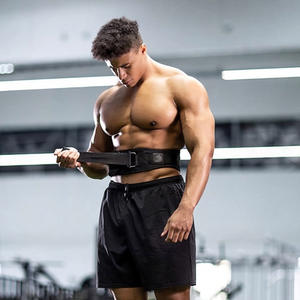 Cinturón de Levantamiento de Pesas para Entrenamiento en Gimnasio, de Goma Natural/PVC, Impermeable, Resistente al Viento, Unisex, con Logotipo y Color Personalizados por BURAQ MMA SPORTS - Product Image 3