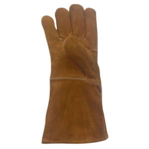 Guantes de Soldadura de Cuero Vacuno de Alta Calidad CAPTAIN INDUSTRY, Impermeables, con Protección UV, Antideslizantes, Diseño de Dedos Completos, Unisex, para Invierno - Product Image 1