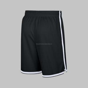 Pantalones cortos de baloncesto bordados al por mayor con secado rápido y características transpirables, conjuntos de talla grande con bolsillos - Product Image 6