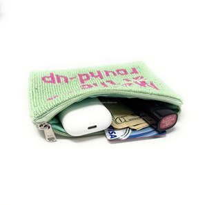 กระเป๋าใส่เหรียญทรงกลมปักลูกปัดทำด้วยมือกระเป๋าคลัทช์สำหรับผู้หญิงกระเป๋าใส่เหรียญขนาดเล็กสามารถซักได้ - Product Image 2