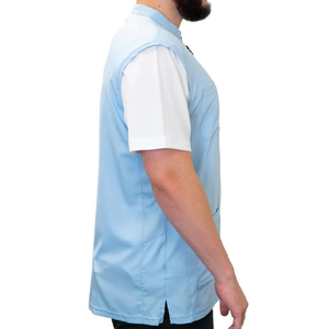 Barber Vest Salon Workers Easy <b>Iron</b> Quick Dry Cotton Polyester Fabric Durable Eco-Friendly High-quality OEM Customized - Product Image 4