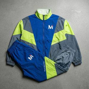 Survêtement coupe-vent personnalisé pour homme, streetwear, gym, course à pied, vêtements de sport, USA Europe MALUZA INDUSTRIES - Product Image 1