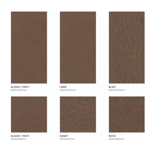 600x1200 Full Body Porcelain Tiles Sandy Blast Rock Linear Punch Surface Anti Slip <b>Floor</b> Wall Tiles - Product Image 3