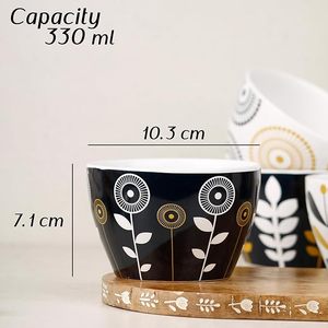 Bol en céramique haut de gamme, élégant et économique, pour soupe, salade, riz, pâtes et usage domestique, par M/S SHAAD HANDICRAFTS - Product Image 6
