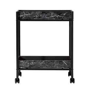 กลิ้งมือถือร้านอาหารชั้นวางที่สามารถเคลื่อนย้ายครัวถาดรถเข็น - Product Image 2