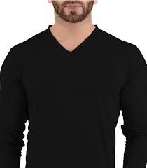 เสื้อสเวตเชิ้ตผู้ชายคอวี แขนยาว ทรงสลิมฟิต สำหรับออกกำลังกาย แฟชั่นกีฬา คุณภาพสูง สำหรับฤดูใบไม้ร่วงและฤดูหนาว แบบเรียบ - Product Image 2