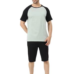 Conjunto de invierno para hombre de alta calidad, 100% algodón, forro polar térmico, transpirable, camisetas con cuello redondo y pantalones cortos, multicolor, hecho en Pakistán. - Product Image 1