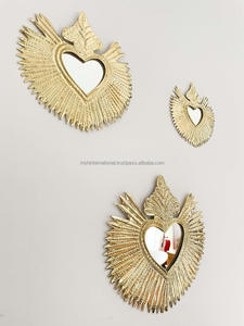 Décoration intérieure Sacré Coeur Goutte D'huile Pendentif Coeur De Pêche Pendentif DIY Boucles D'oreilles Collier Bijoux Accessoires - Product Image 6