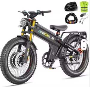 Vélo électrique ANI-IOKII A9 Pro Max à double moteur 6000W, vélos électriques ANIIOKIS A9 Pro Max 60V 70/80ah avec pneus larges, à vendre - Product Image 3