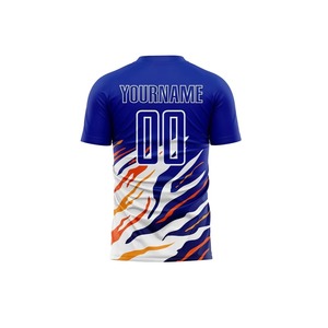 Top Trending Soccer Jersey Custom Team Name And Number Printing Soccer Jersey Breathable Athletic Jersey For Sports <b>Clubs</b> - Product Image 3