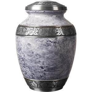 Good Quality Handicraft Aluminum Adult Urn <b>for</b> Human <b>Ashes</b> Cheap Urns Brass Cremation Urn With High Quality at Low Price - Product Image 2