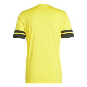 Maillot de football unisexe à manches courtes à double rayure, col rond, séchage rapide, respirant, 100% polyester, maillot de football professionnel, personnalisable OEM - Product Image 5