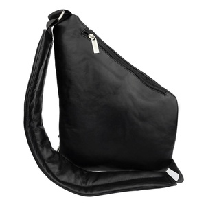 Nuevo diseño, precio razonable, bolsos de pecho de cuero genuino para hombre, bolsos de hombro de moda para viaje, bandoleras, bolsos de pecho de cuero totalmente personalizables. - Product Image 2