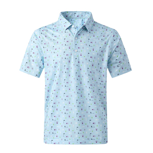 Polo en coton uni personnalisé avec logo pour homme – Sublimation – Vêtement d'été personnalisable, tendance et confortable - Product Image 3