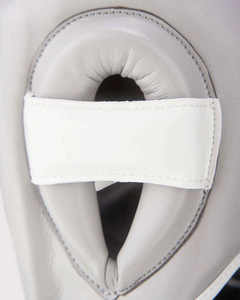 Protector de Cabeza de Boxeo Personalizado OEM, 100% Cuero Original, Color Gris Plateado, para Entrenamiento y Sparring, Modelo CP-BHG-20 - Product Image 5