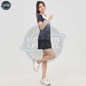 Tenue de tennis respirante pour hommes, uniforme d'équipe de tennis, vente en gros, vêtements de sport confortables de haute qualité, uniforme de badminton et de tennis de table - Product Image 4