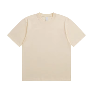 เสื้อยืดคอกลมทรงหลวมสไตล์ฮิปฮอปสำหรับผู้ชายไซส์ใหญ่ ผ้าเจอร์ซีย์คอตตอน 100% คุณภาพเยี่ยม เนื้อผ้าหนา เหมาะสำหรับฤดูร้อน - Product Image 2