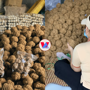 Juguete de Fibra de Coco Natural para Mascotas, Esfera de Cáscara Ecológica para Hámsteres, Conejos y Cobayas, Limpieza Dental y Juego - Product Image 2