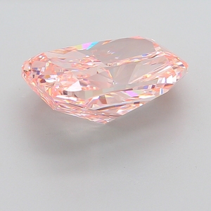 Diamante Cultivado en Laboratorio Jk Creation ADK 339, Color Naranja Rosado Intenso Vibrante, Corte Maestro Tipo Cojín, Color Blanco Radiante F, Certificado IGI - Product Image 4