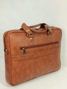 Premium Pu Leatherite <b>Laptop</b> <b>Bag</b> – Large Shoulder Crossbody <b>Bag</b> for <b>Laptop</b> Business Office Travel and Daily use - Product Image 1