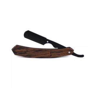 Maquinilla de Afeitar de Una Sola Hoja con Mango de Madera de Colores/Estampados Personalizados de Calidad Premium 2026, Etiqueta Privada OEM, Maquinilla de Afeitar de Acero Inoxidable - Product Image 3