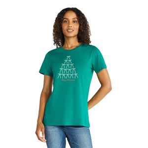 Camisetas de Verano Casuales de Talla Grande para Mujer, Cuello Redondo, Manga Corta, Ajustadas, Elegantes, Estampadas, Marca Personalizada BD - Product Image 5