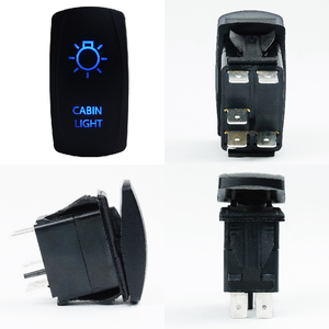 Hot selling 2026 High-Visibility Marine Rocker <b>Switch</b> For Boat Auxiliary Power Systems - Product Image 3