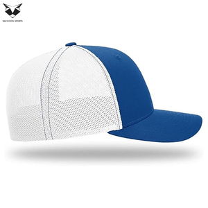 Gorra de béisbol de malla transpirable de 5 paneles personalizada, de alta calidad, ajustable, para hombre y mujer, para verano. - Product Image 4