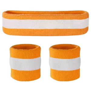 Bandeau de sport respirant en jacquard 100 % coton pour homme, idéal pour le cyclisme et la pêche, protection compostable - Product Image 2