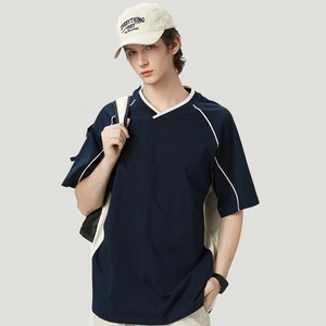 เสื้อฟุตบอลแบบซับลิเมชั่นสั่งทำพิเศษ คอวี แขนสั้น สำหรับผู้ใหญ่ 男女  ระบายเหงื่อได้ดี 100% โพลีเอสเตอร์ สีแดงขาว โลโก้ด้านหน้า - Product Image 5