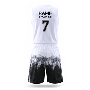 La Fábrica Produce Camisetas de Baloncesto Económicas de Secado Rápido y Transpirables, Conjunto de Baloncesto Juvenil con Sublimación Completa - Product Image 2