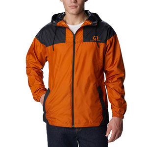 Chaqueta Cortavientos Ligera Informal de Nailon Acolchado para Hombre, con Capucha con Logotipo Frontal y Puños Acanalados, para Otoño/Invierno - Product Image 1