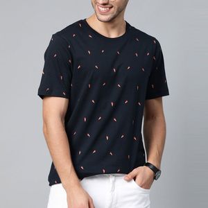 T-shirt col rond à manches courtes 2026 – Style décontracté et tendance – Prix de gros – Vêtements d'été en coton de couleur unie – T-shirts Ringer - Product Image 6