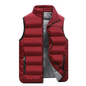 Gilet matelassé pour homme, résistant au vent, sans manches, tissu doux, marque privée, OEM, vente en gros, collection outdoor USA - Product Image 3