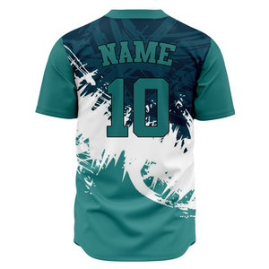 Uniforme de baseball de conception nouvelle, fabriqué en usine, à bas prix, imprimé par sublimation, maillot de baseball vierge, vêtements de baseball et de softball - Product Image 2
