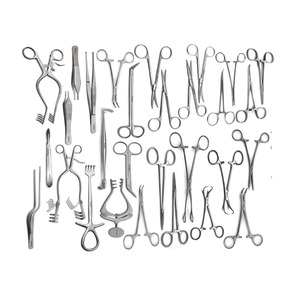 Juego de Instrumentos Quirúrgicos para Craneotomía, 56 Piezas, Acero Inoxidable, Reutilizables, Manuales, de Alta Calidad, Instrumentos Quirúrgicos para Columna Vertebral, Alemanes - Product Image 2