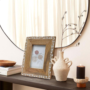 Custom Wooden Picture <b>Frame</b> Brown Photo <b>Frame</b> Solid Wood Rustic Picture <b>Frames</b> Display for <b>Wall</b> Decor - Product Image 6
