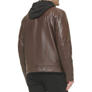 Cowhide Leather Motorbike <b>Jacket</b> Top Leather Black Vintage <b>Jacket</b> Men's Biker <b>Slim</b> <b>Fit</b> Motorcycle <b>Jackets</b> - Product Image 4